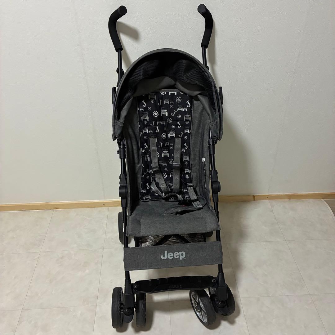 Jeep/ジープ/アドベンチャープラス/ベビーカー/B型/グレー