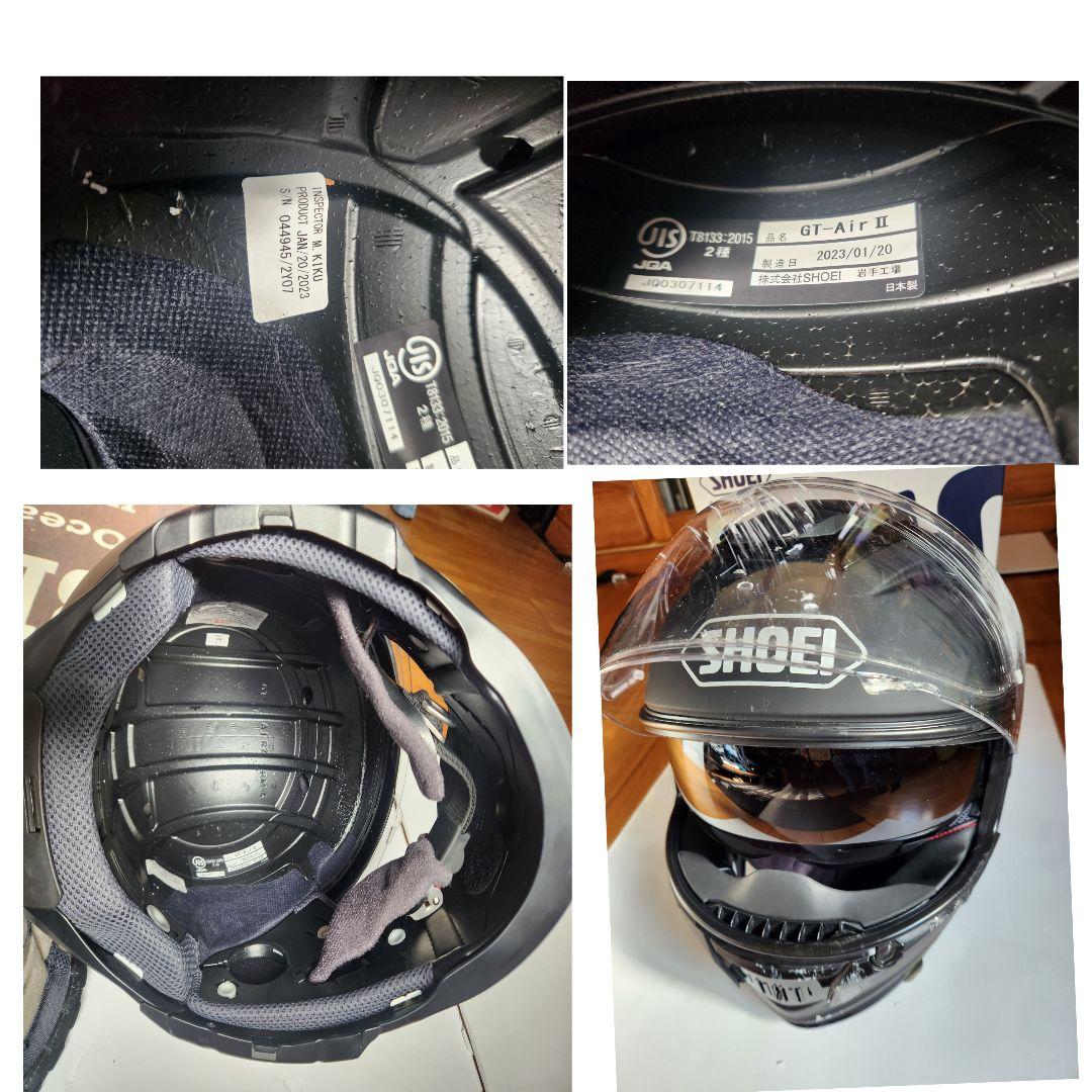 SHOEI フルフェイスヘルメット 黒　ジャンク品 返品不可