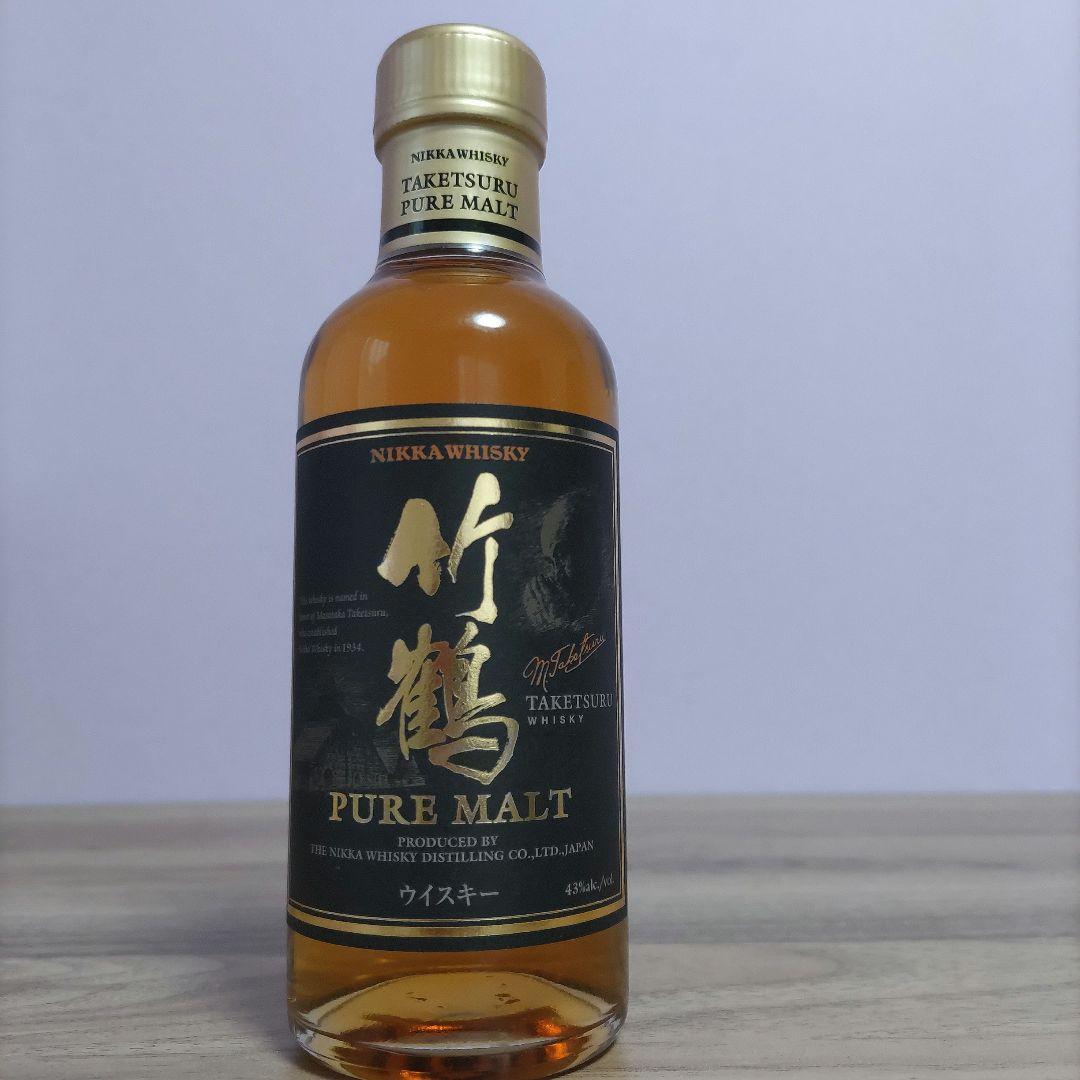 新品&未開封　竹鶴 　ミニボトル　ピュアモルト 180ミリリットル