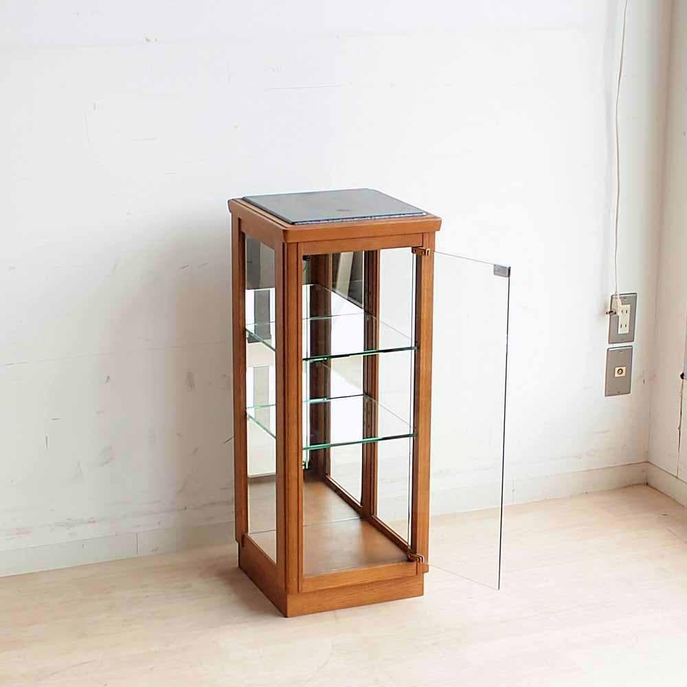 カリモク コレクションケース 照明付き ガラスキャビネット ZR24244