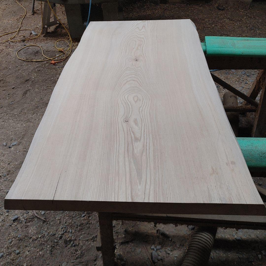 送料込み　栓　セン　一枚板　無垢材　天板　テーブル　カウンター DIY番号78