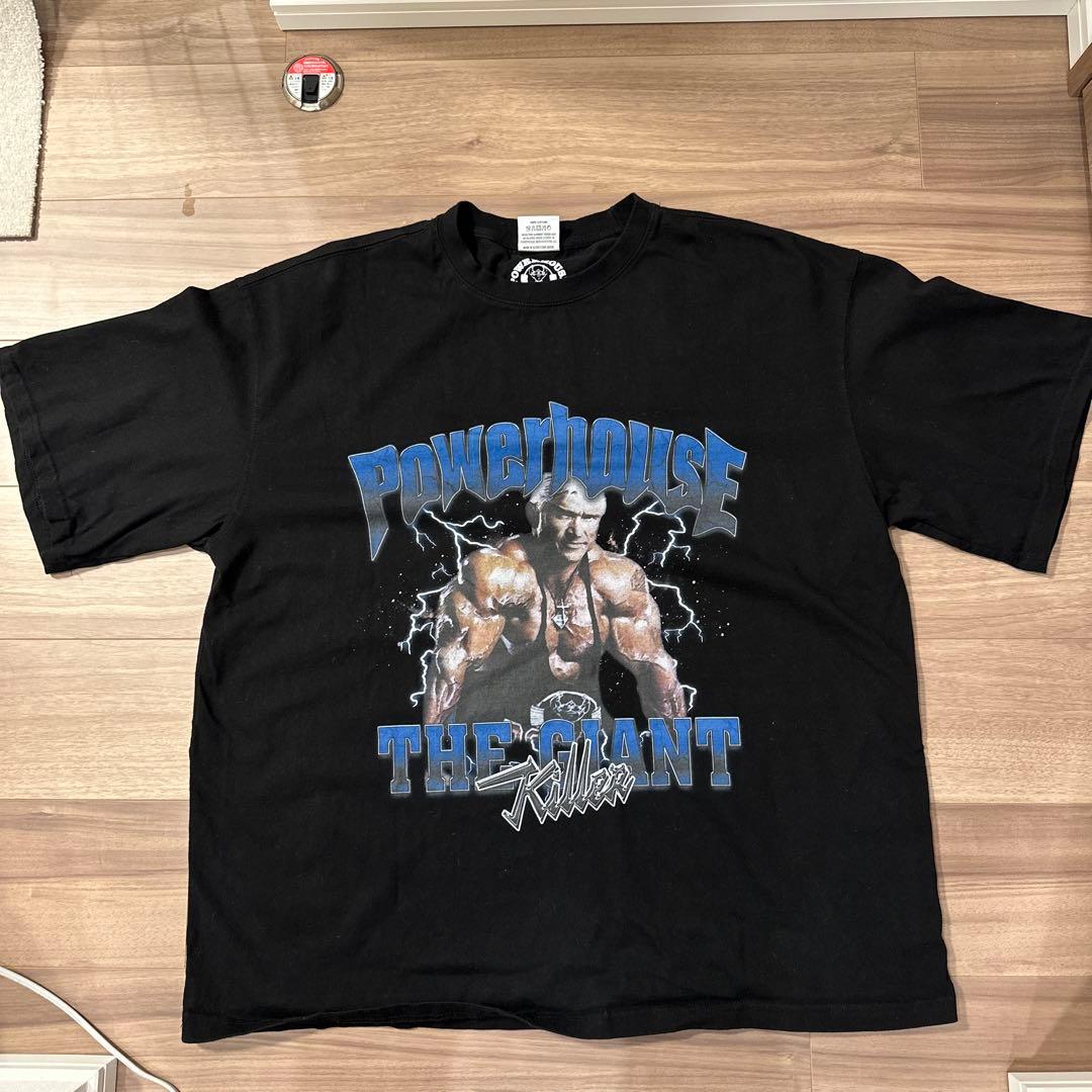 パワーハウス 限定Tシャツ THE GIANT XL！