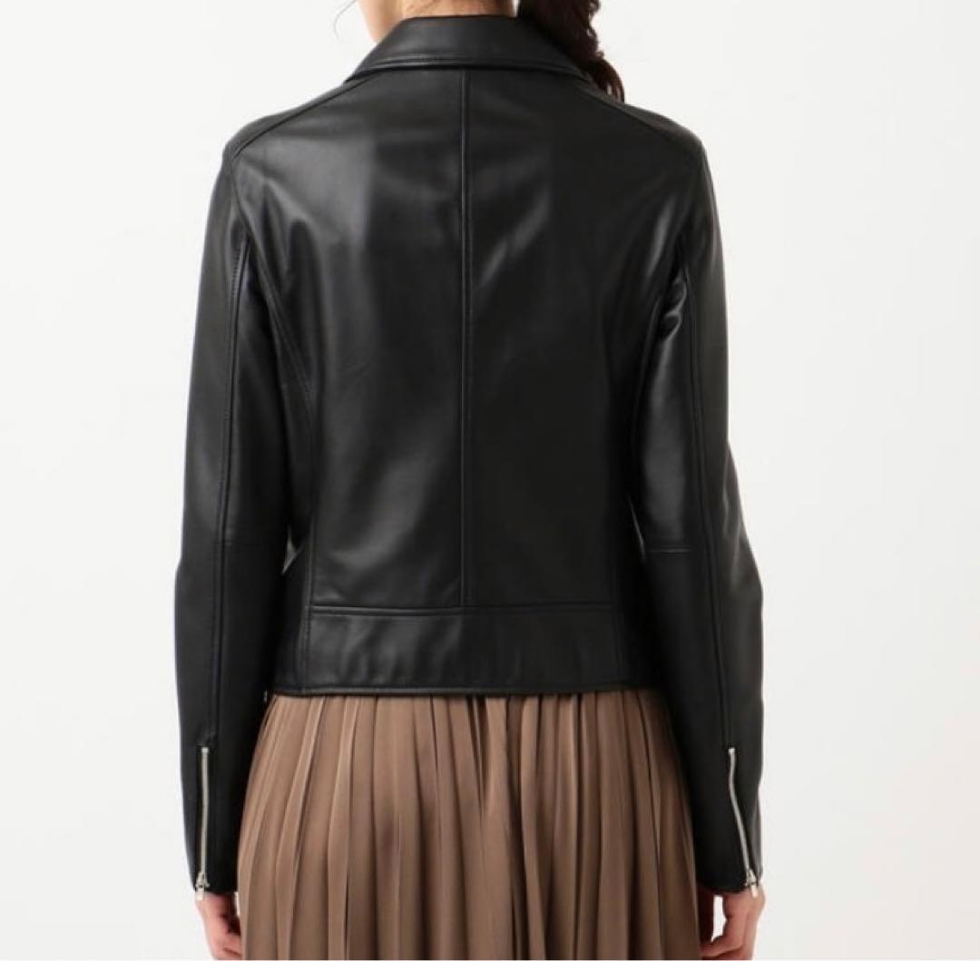 【ホヌホヌさん専用】23区　44 レザージャケット　着用少