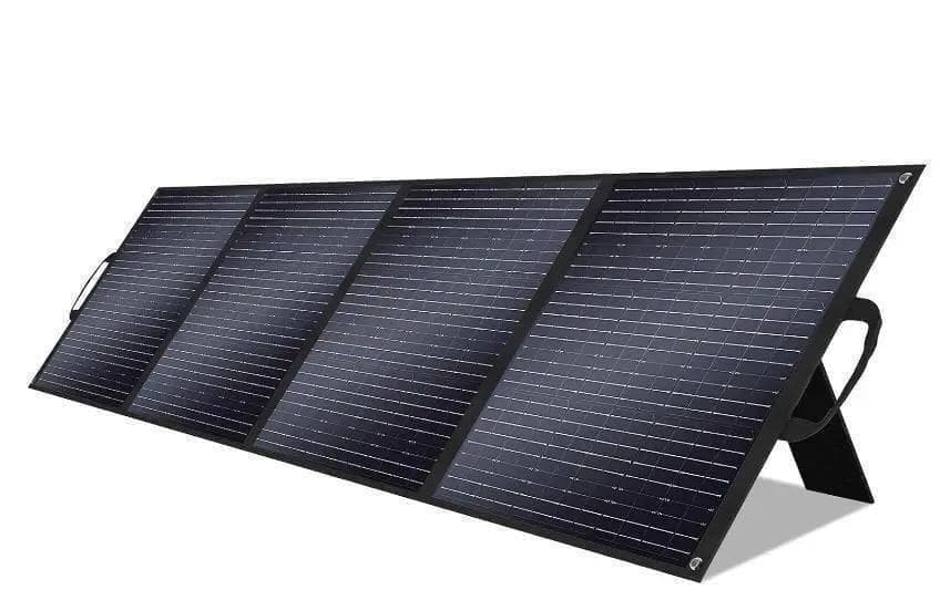 ソーラーパネル 200W 折畳式　キャンプ・災害対策