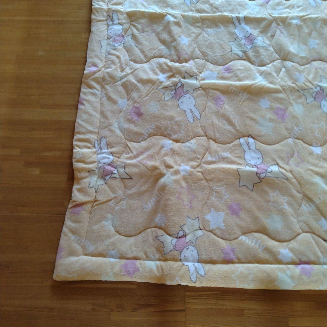 西川　miffy やわらかな肌ざわりキルトケット 140x190cm