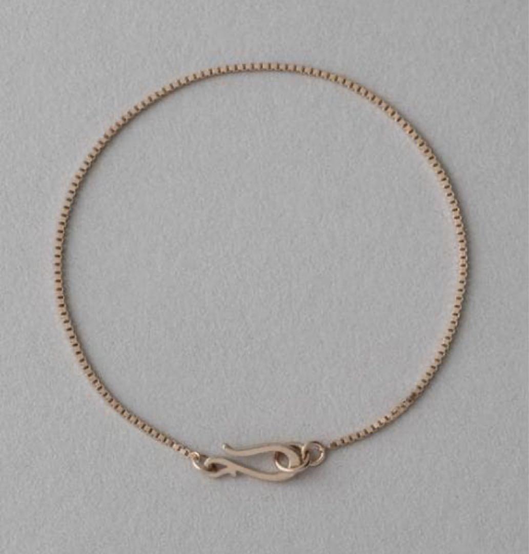 【ete】 [ロウ] ベネチアンチェーン ブレスレット ロウブラウンゴールド