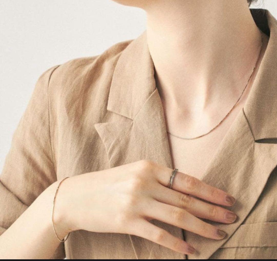 【ete】 [ロウ] ベネチアンチェーン ブレスレット ロウブラウンゴールド