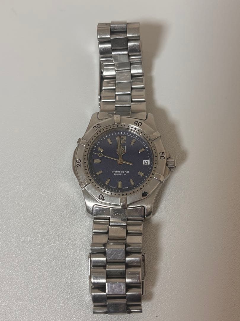 ジャンク TAG HEUERタグホイヤー プロフェッショナルWK1213クォーツ