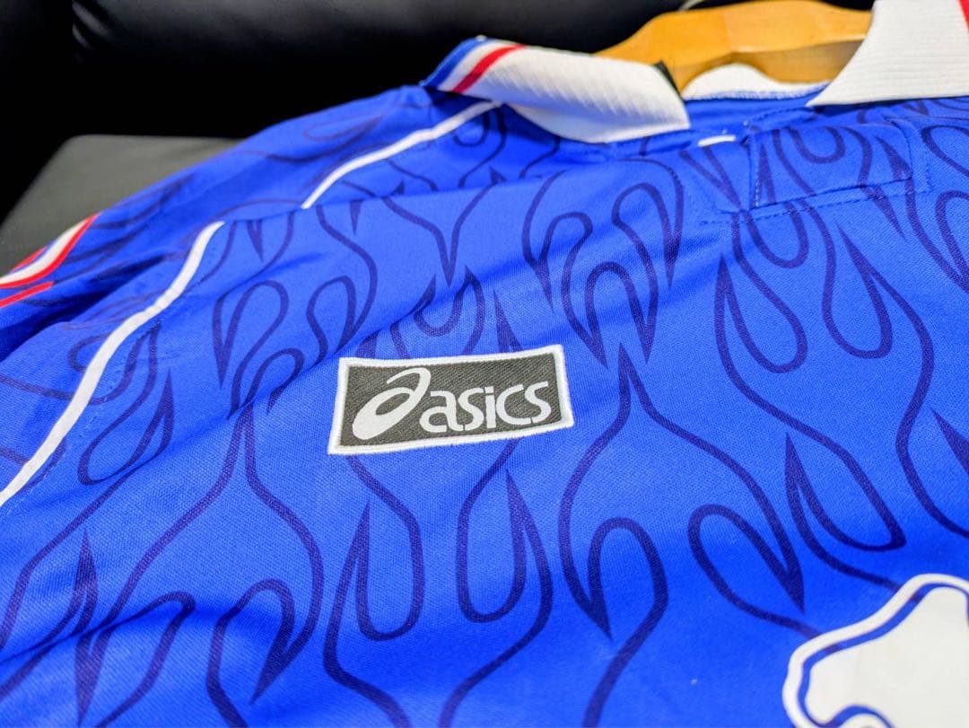 超希少1998年フランスW杯 日本代表 正規ユニフォーム 長袖 NAKAMURA