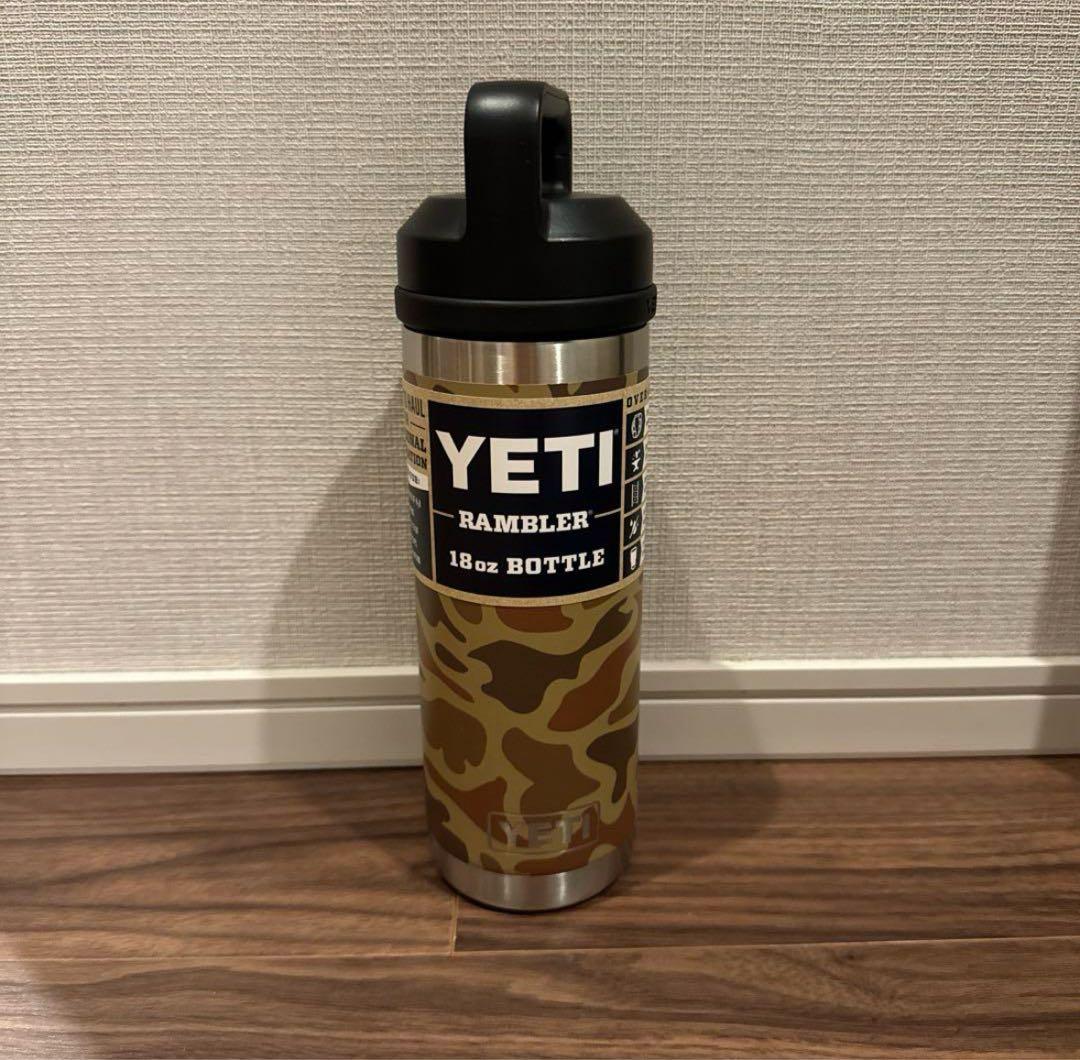 【新品】YETI rambler 18oz BOTTLE 迷彩