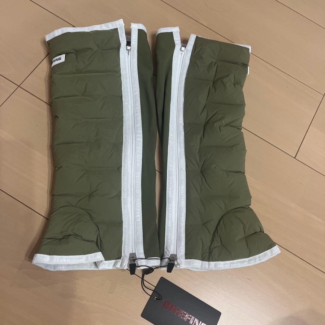 BRIEFING ブリーフィングゴルフ ダウンレッグウォーマー　新品タグ付き