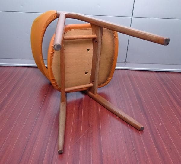 ① 辻木工 ダイニングチェア 昭和レトロ ビンテージ