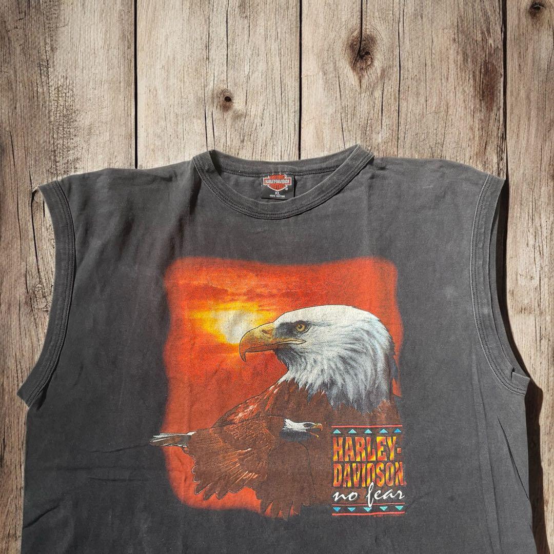 【Harley-Davidson】イーグルタンクトップ　公式タグ XL レア品