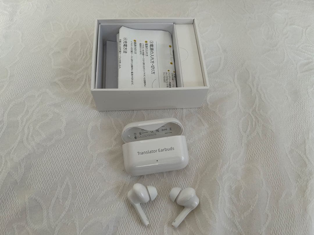 Wooask M6 翻訳イヤフォン 127言語対応【オフライン対応版】