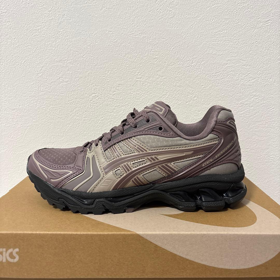 アシックス　asics GEL-KAYANO 14 パープル　スニーカー