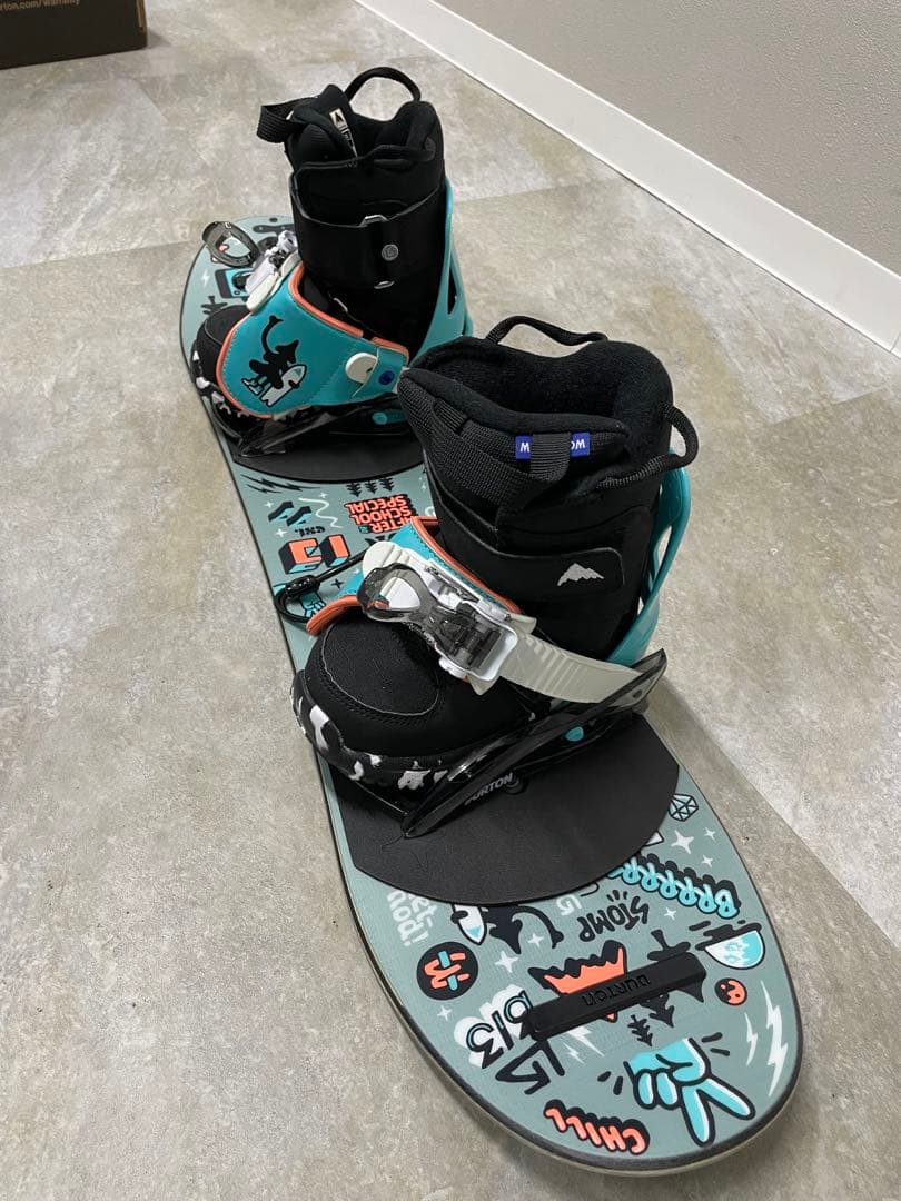 キッズ Burton アフタースクール 80 ボード&バイン、ブーツセット