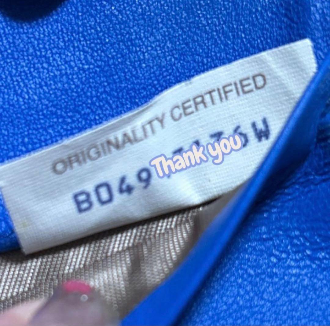 【ボッテガ長財布】バイカラー財布☆美品☆二つ折り長財布☆ロングウォレット☆黒☆青