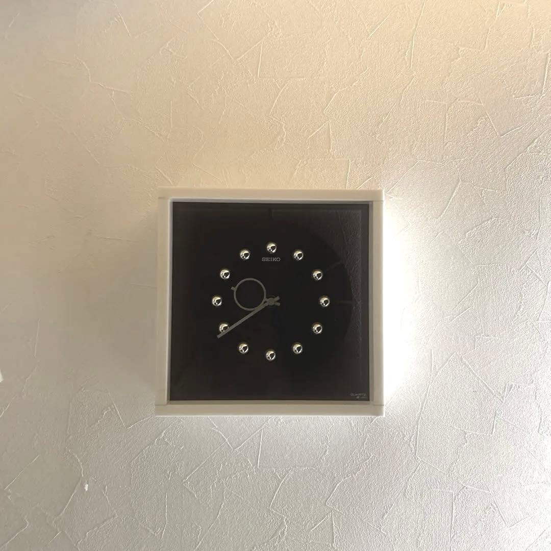 セイコー　掛け時計　置き時計　ポストモダン　スペースエイジ