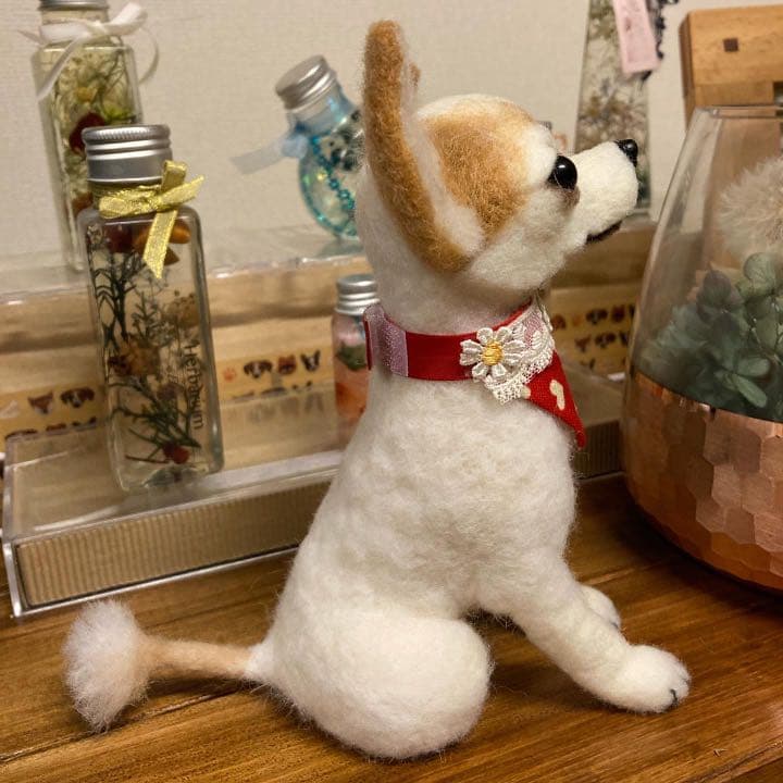 羊毛フェルト　チワワ