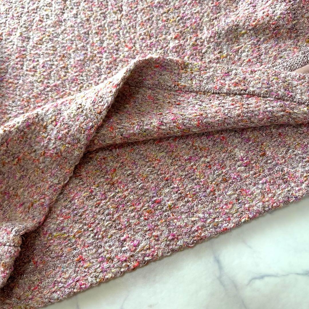 新品✨ヴェルメイユパーイエナ 23AW ツイード ニットプルオーバー