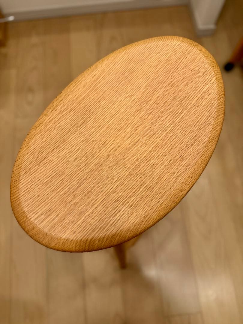 29まるRinさん→柏木工 オーク材 ナチュラルウッド ハイスツール