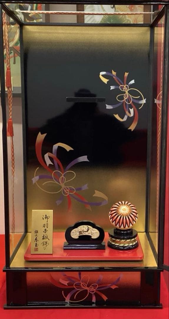 羽子板ケース　大型　平安 30号 オルゴール付き