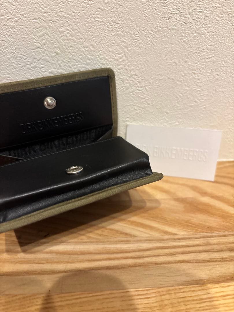 DIRK BIKKEBERGS 馬革　ハラコ　ケース　ダークビッケンバーグ