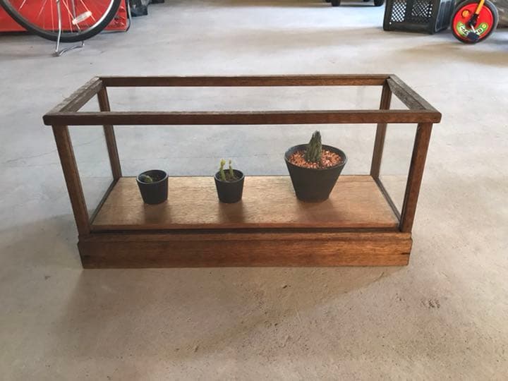 古道具 ガラスケース