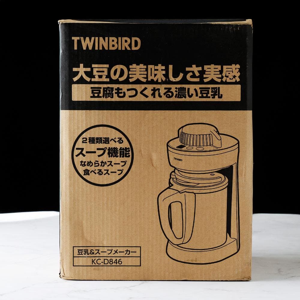 ⭐︎ yanagin_190⭐︎新品未使用 豆乳 KC-D846 ツインバード
