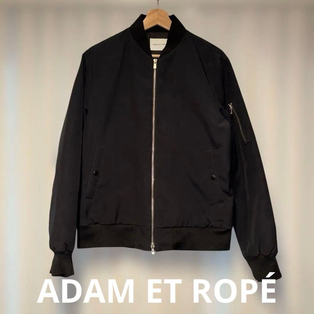 ADAM ET ROPÉ ブラック MA-1ジャケット