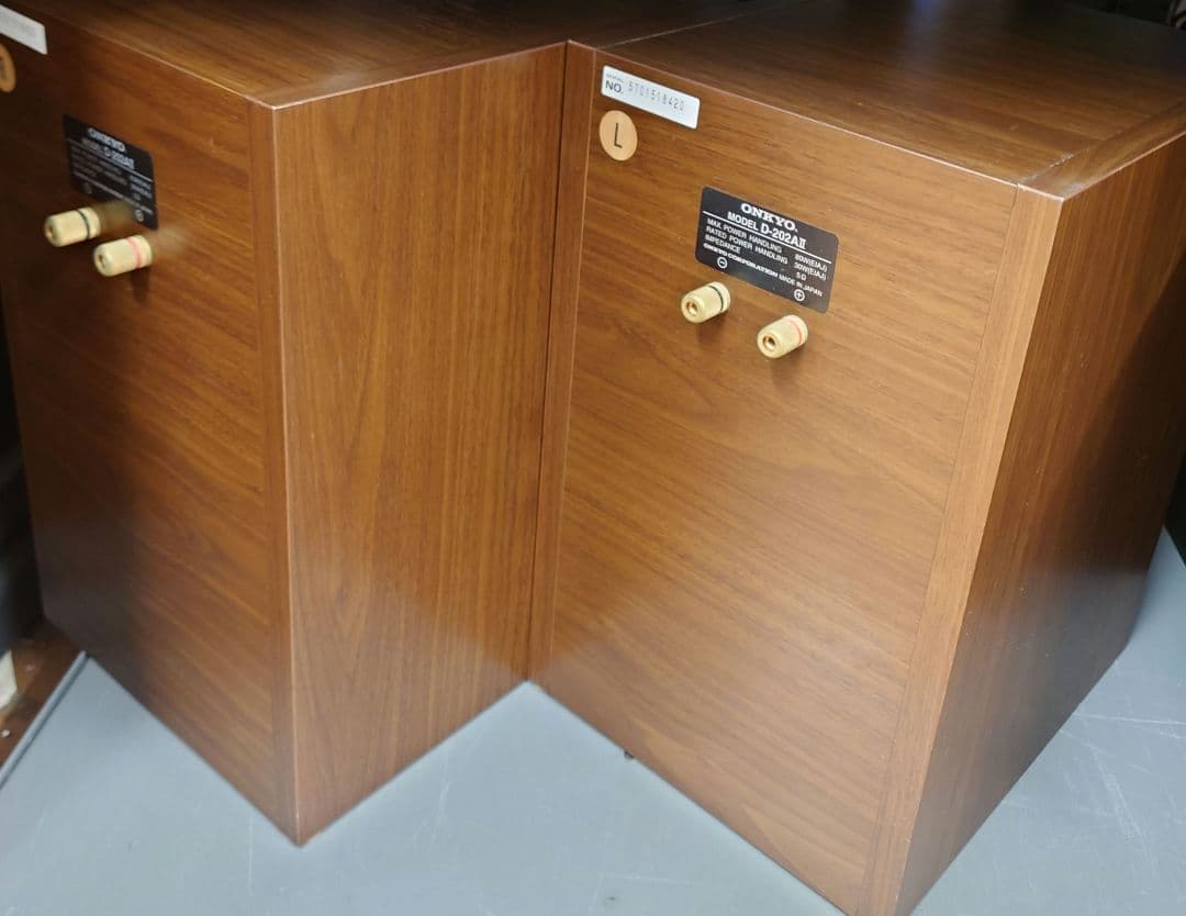 【定価︰￥64,000・1996年】ONKYO D-202AII スピーカー