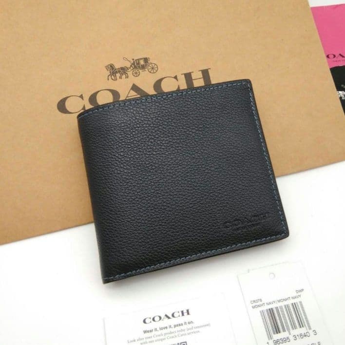 新作　商品　COACH　折り財布　メンズ　人気の小銭入れ付き