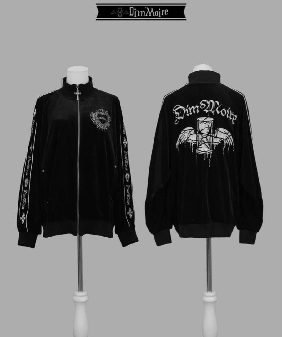 DimMoire ディムモアール ベロア ジャージ XL Black