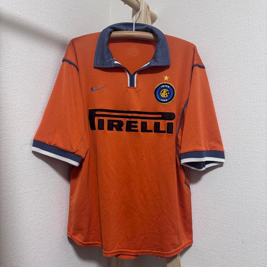 【希少】NIKEナイキ インテル2000-01 3rdユニホーム イングランド製