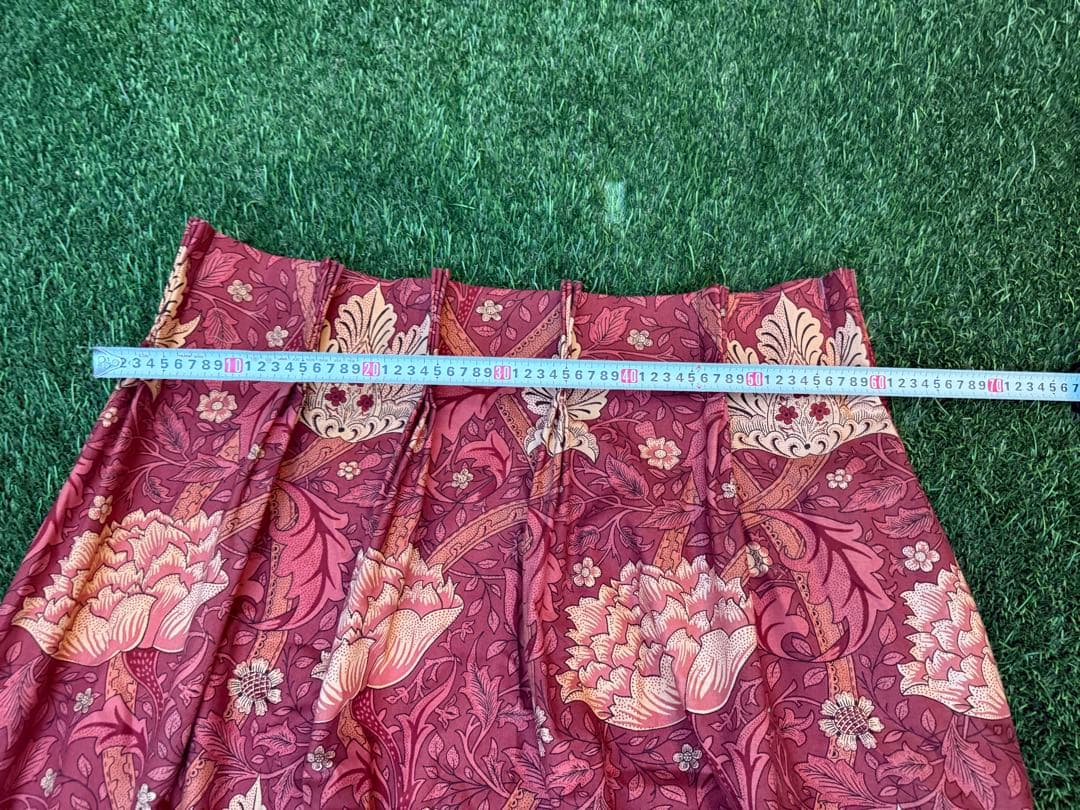 Morris & Co. 花柄ドレープカーテン