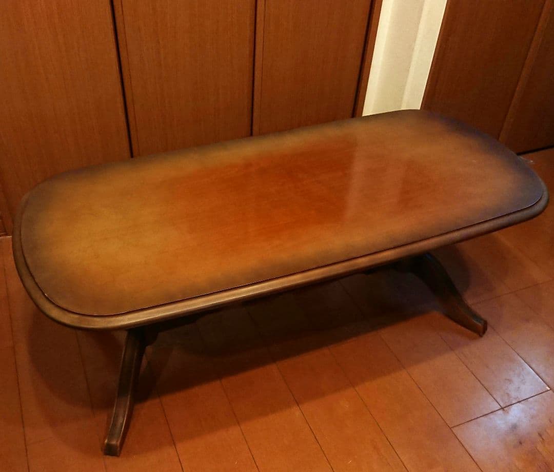 オールドカリモク コロニアル センターテーブル リビングテーブル