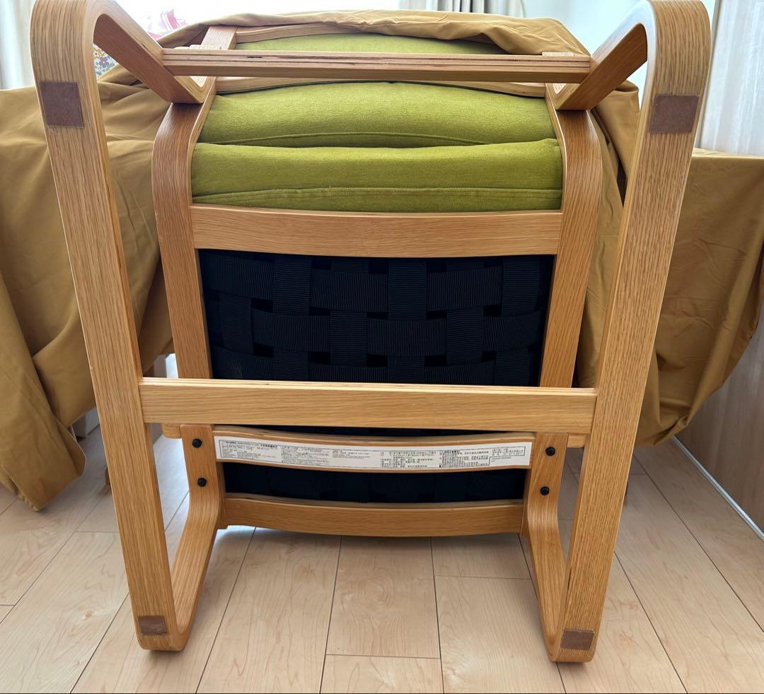 無印　リビングでもダイニングでもつかえるソファチェア