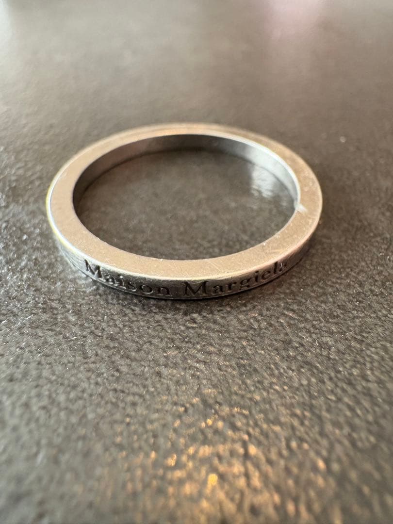 はやめのぷろばんさんMaison Margiela リング silver925