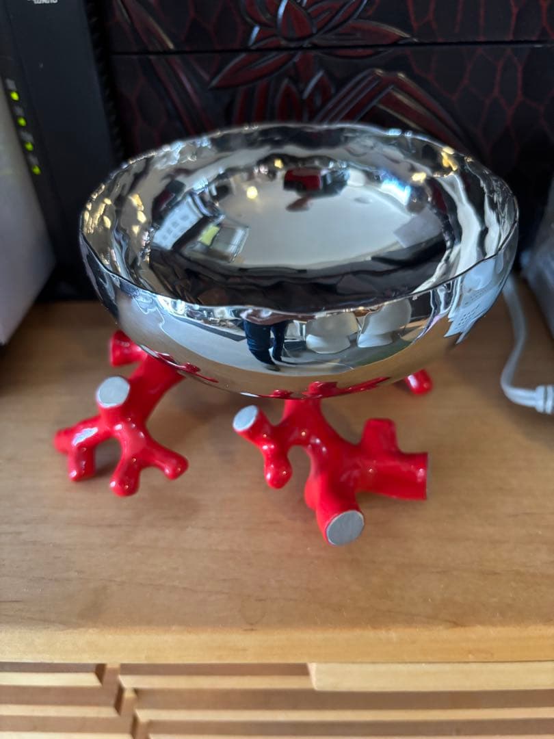 Michael Aram ' コーラルスタンド付ボウル