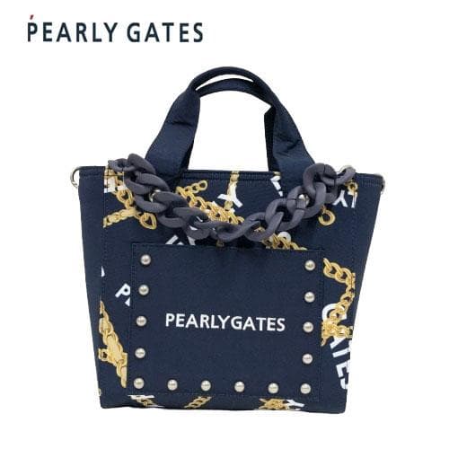 ○★新品未使用　PEARLY GATES　チェーンモチーフ柄　カートバッグ