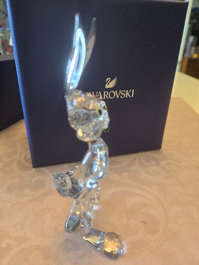 Swarovski バックスバニー クリスタル置物