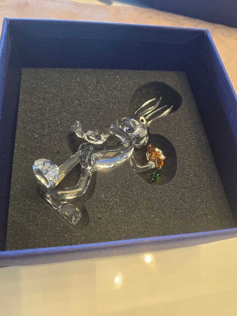 Swarovski バックスバニー クリスタル置物