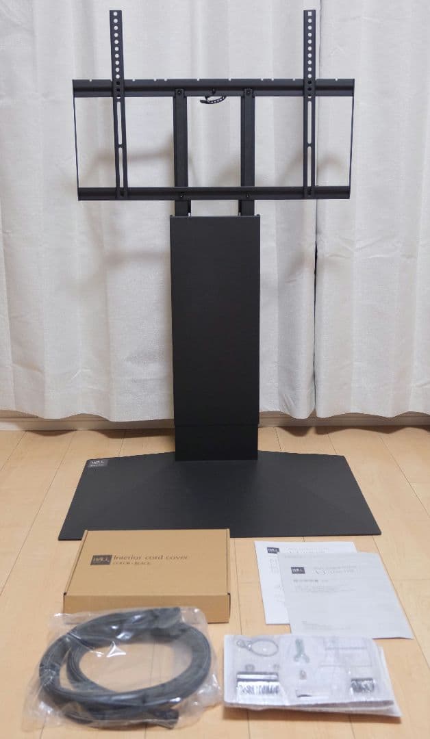EQUALS WALL V3 ロータイプ サテンブラック テレビスタンド 美品