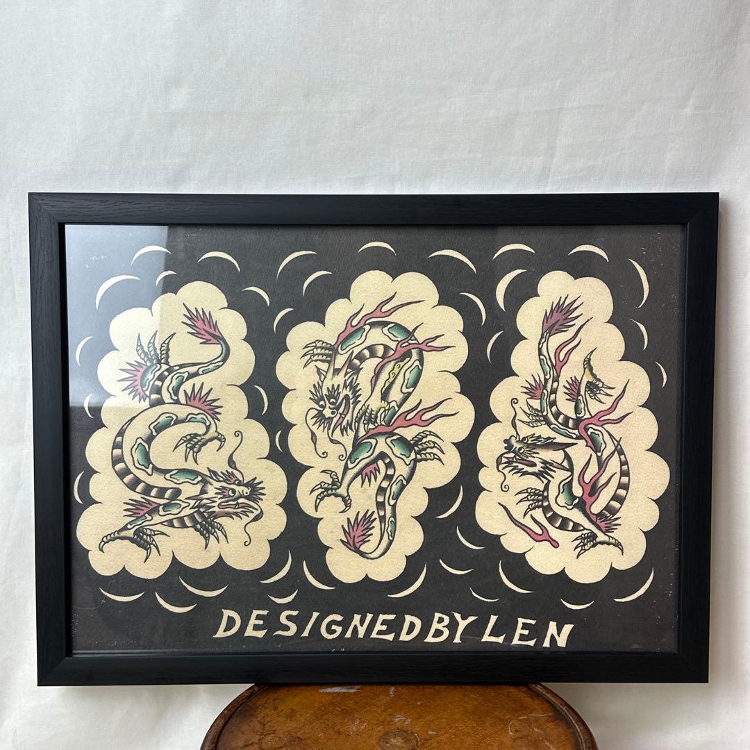 TATOO STUDIO YAMADA ポスター 額装 A3 ②