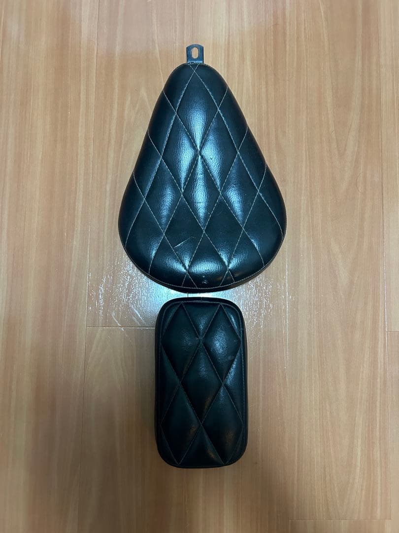 イージーライダース　ブラック ダイヤモンドキルティング シートセット　ftr