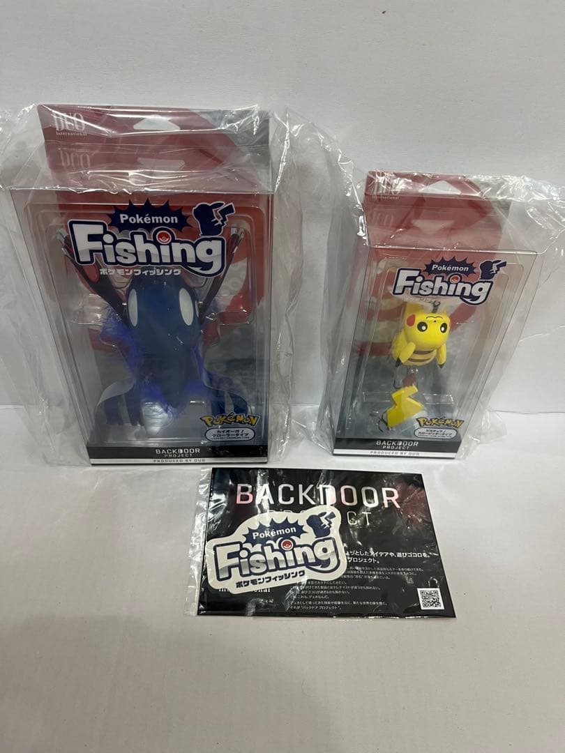 ＤＵＯ ポケモンフィッシング　ピカチュウ　カイオーガルアーセット