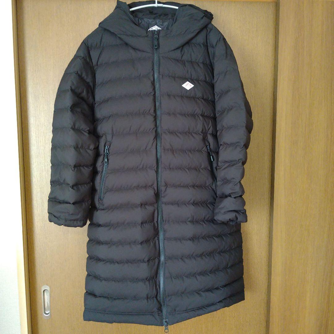 DANTON 　ダントン　ミドルダウンフードコート　Black　Ｓサイズ