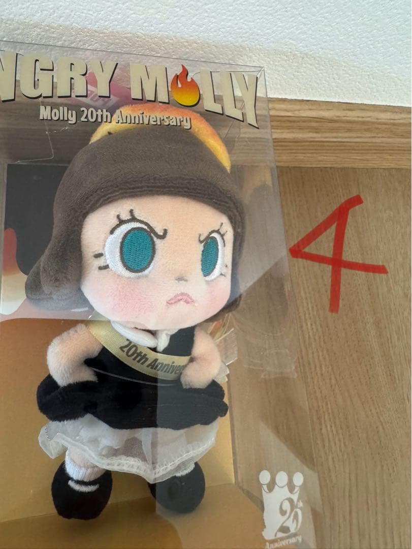 molly20周年AngryMolly ぬいぐるみペンダント