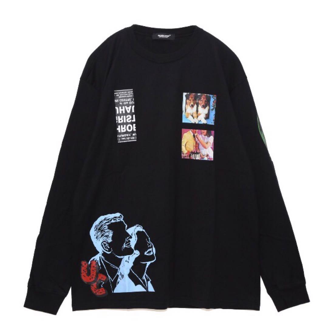 UNDERCOVER コットンロングスリーブTシャツ　サイズ2