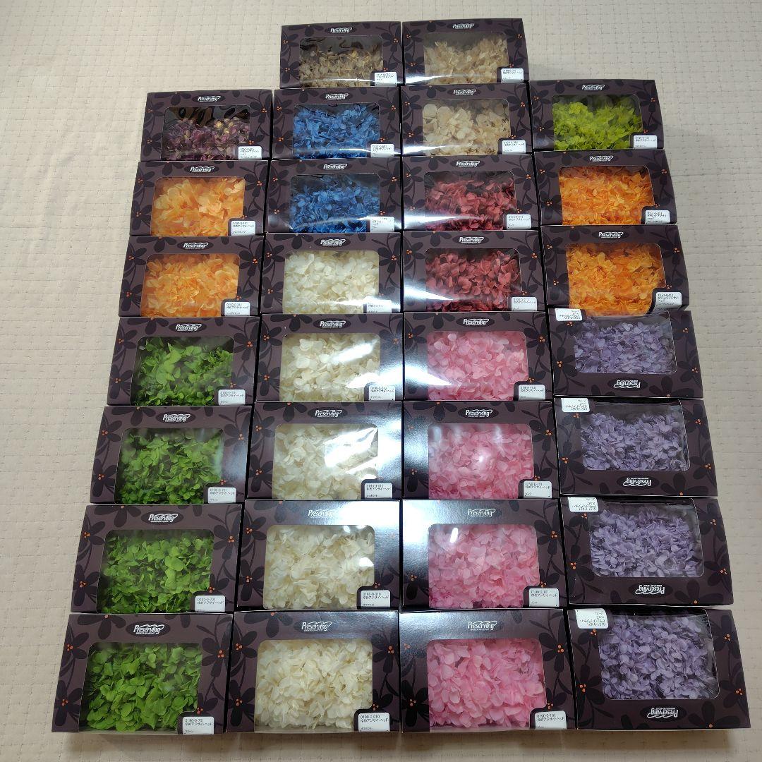 日本製　プリザーブドフラワー　大地農園　あじさい　EARTHMATTERS